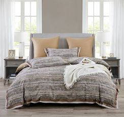 Постельное белье Asabella 2363 фланель, тенсел с хлопком