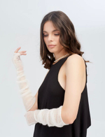 Митенки женские М231-01 белые