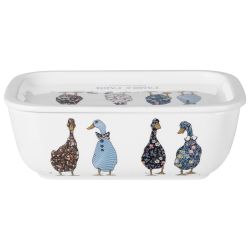 БЛЮДО С КРЫШКОЙ LEFARD "FAMILY FARM" ПРЯМОУГ. 19*13*6,5 СМ 740 МЛ (КОР=18ШТ.)