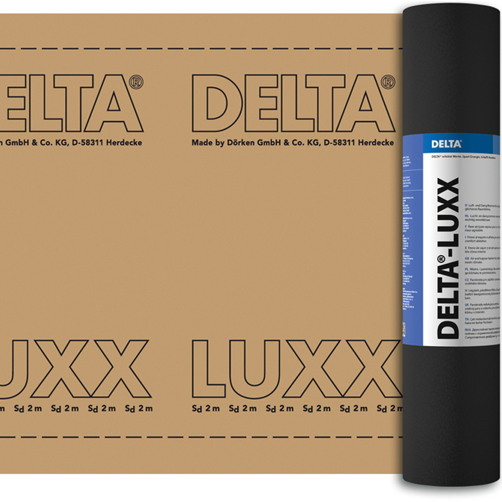 DELTA-LUXX пароизоляционная плёнка с ограниченной паропроницаемостью (1,5х50м), шт