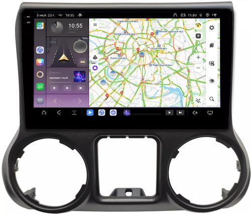 Магнитола для Jeep Wrangler 2010-2014 - Kuberg OL-1258-1 QLed+2K, Android 13, Быстрейшая, CarPlay, 4G SIM-слот