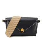 Кожаная сумка через плечо BORSA PELLE GIANNI CHIARINI - черный(BS 10650 PRCK-NA)