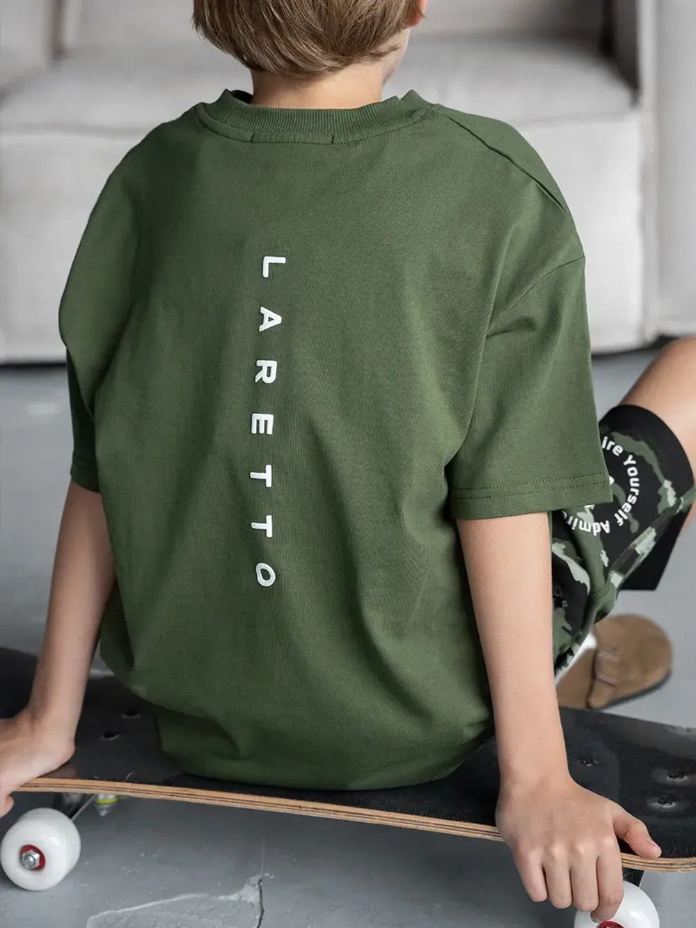 Костюм для мальчика, футболка и шорты