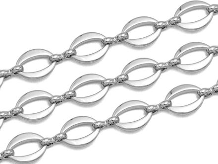 Цепь "Овальная. Lux", 8мм