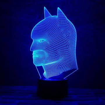 3D лампа Маска Бэтмена