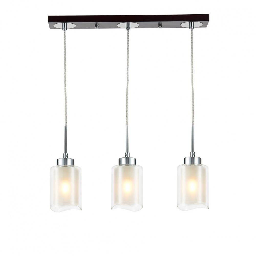 Citilux Фортуна CL156232 Подвесной светильник Венге Хром