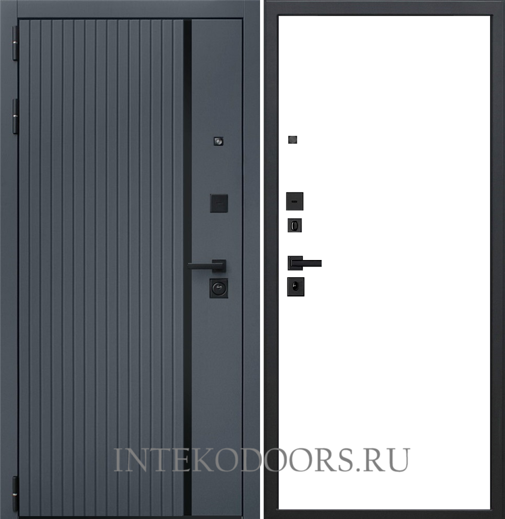 Агат Графит гладкая