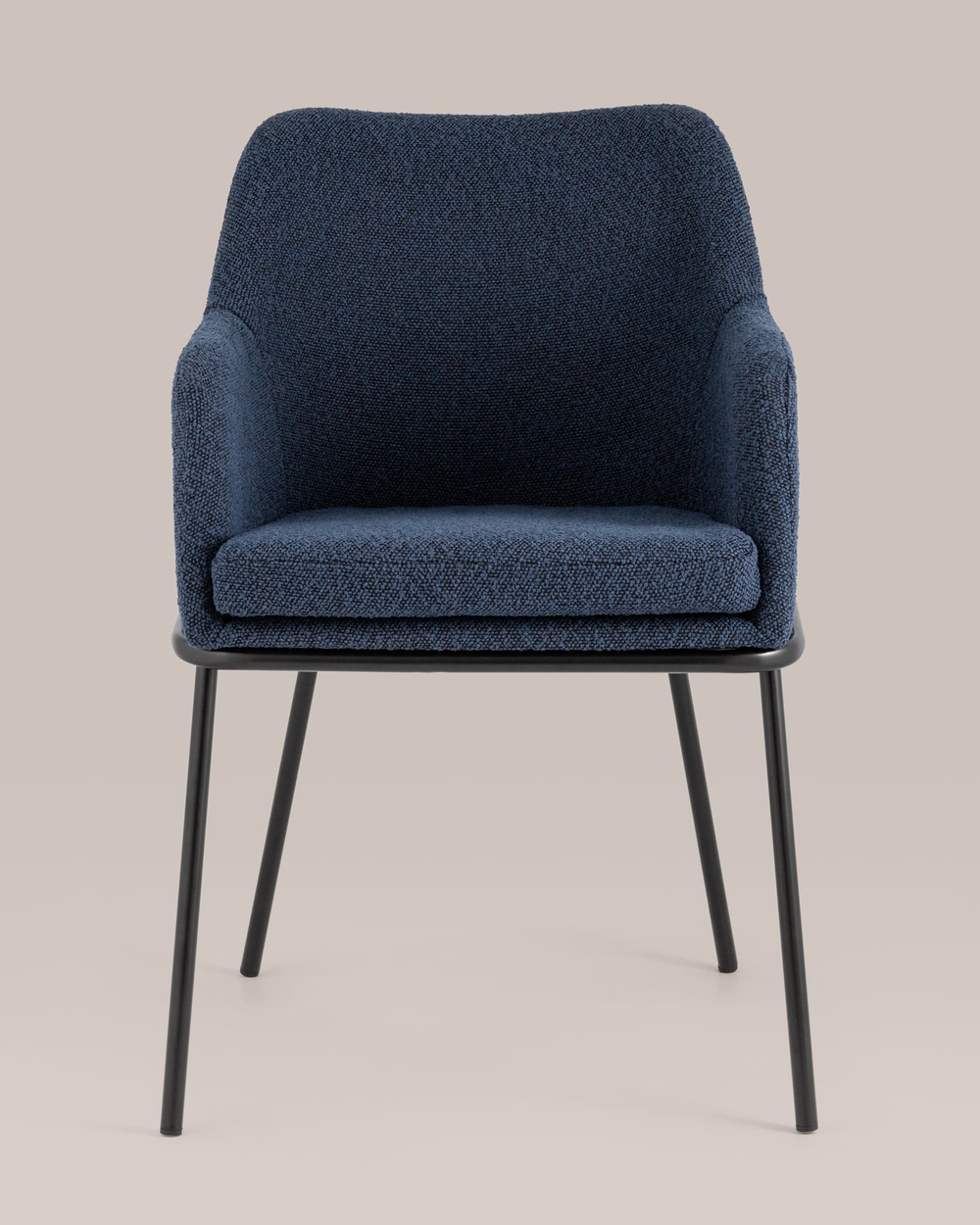 Стул Кози ткань букле синий