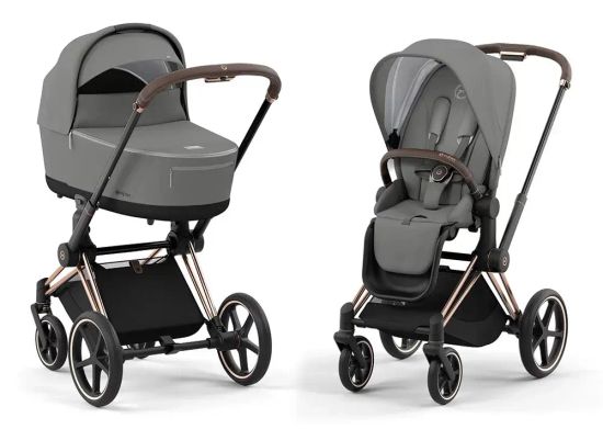 Коляска 2 в 1 Cybex Priam 4 2024 (mirage grey)