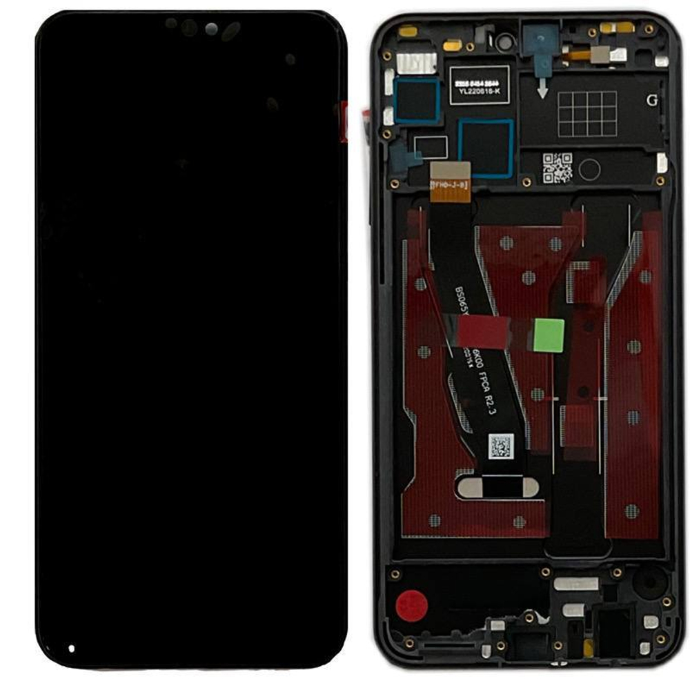 Дисплей для Huawei Honor 8X/9X Lite (JSN-L21) с тачскрином и рамкой Черный - OR