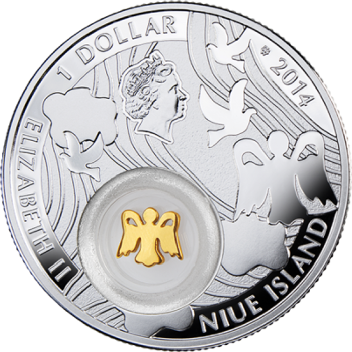 1 доллар 2014 Ниуэ «На удачу» 1 доллар 2014 Ниуэ «На удачу»