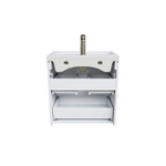 Тумба с умывальником подвесная с ящиками IDDIS Zodiac, белая, 60 см, ZOD6CB0i95K