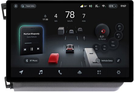 Магнитола для Honda Civic 9 седан 2012 левый руль - Teyes CC4-PRO монитор 13" 2K QLED на Android 13, Snapdragon 778G, 8+128, AI, CarPlay, DSP, 4G SIM-слот