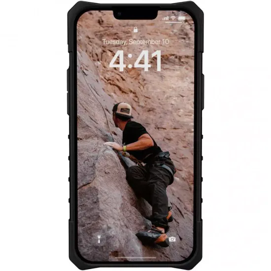 Чехол Uag Pathfinder SE Camo для iPhone 14 6.1", цвет черный камуфляж (Midnight Camo)
