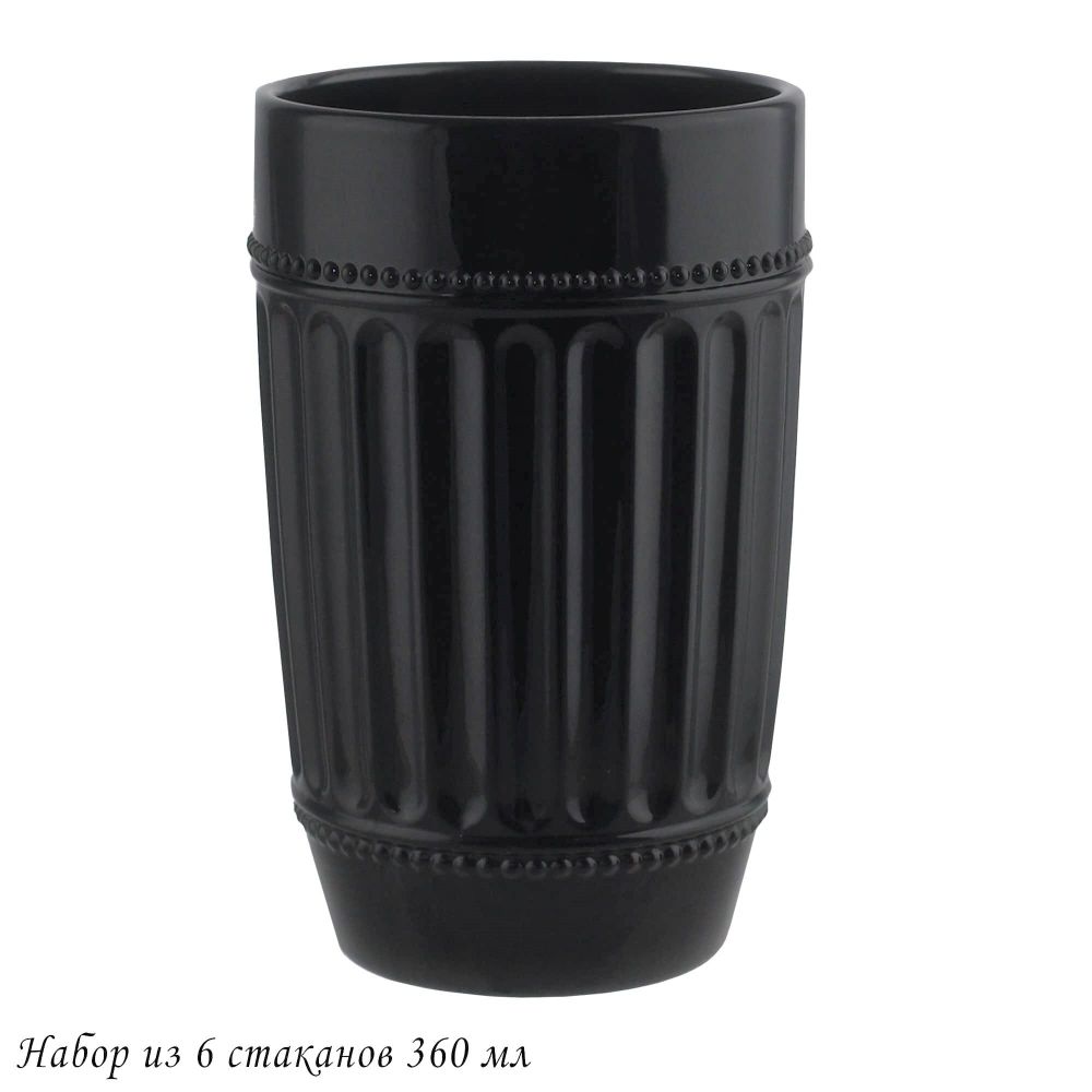 Lenardi 583-016 Набор из 6 стаканов 360 мл в под.уп.(х4)Стекло