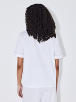 Пижама Suite Pyjama in white (2) рубашка с коротким рукавом + брюки