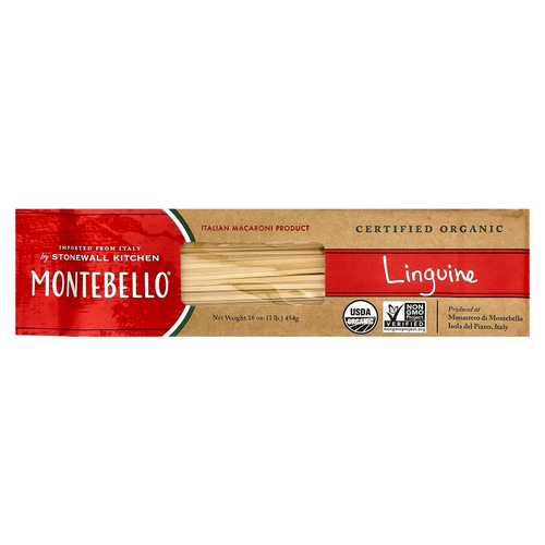 Montebello, Organic Linguine, 16 oz (454 g)