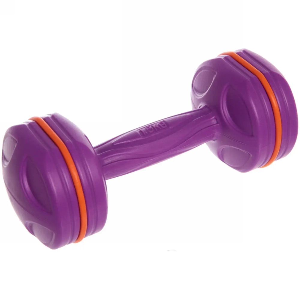 Гантель пластиковая 1,5 кг