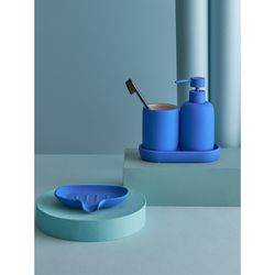 Подставка для ванных принадлежностей Flow, синий индиго