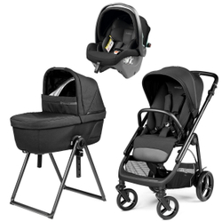 Коляска Peg Perego Veloce New Belvedere SLK 3 в 1 True Black