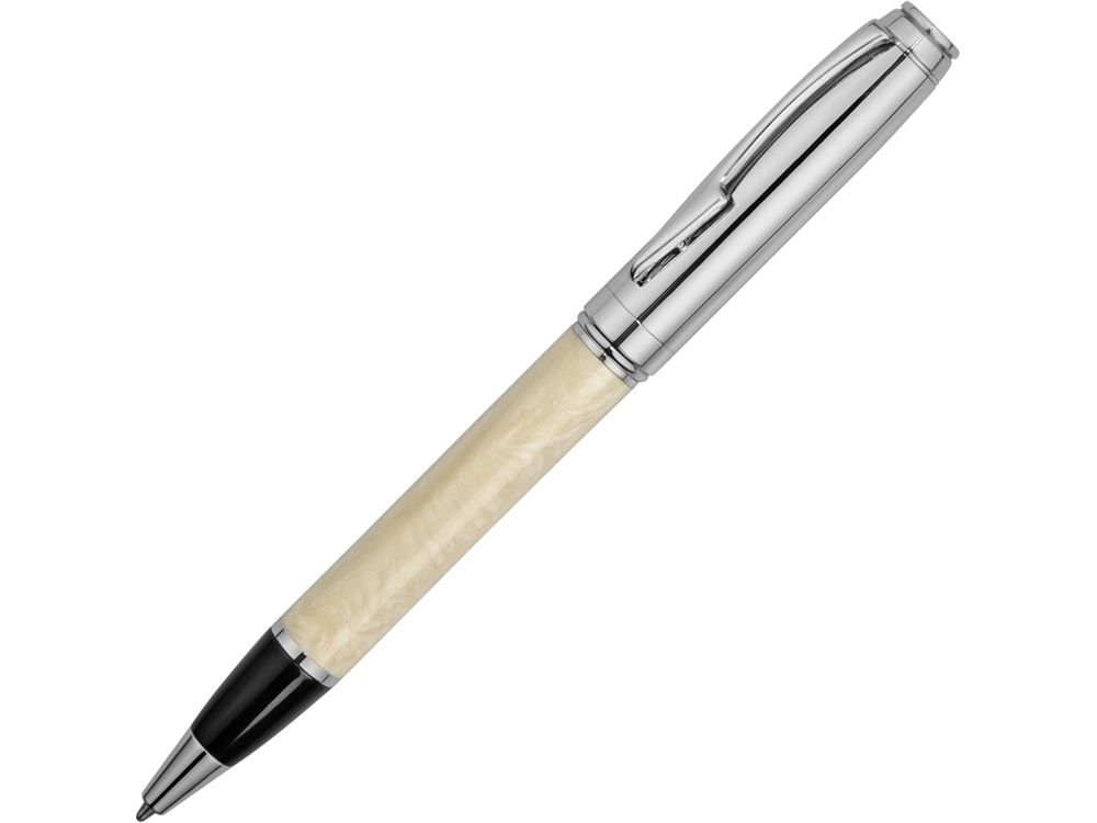 Ручка шариковая Стратфорд, белый мрамор