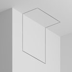 Шинопровод встраиваемый под ГКЛ 12,5мм Maytoni Exility X TRX239-422.12B 2м