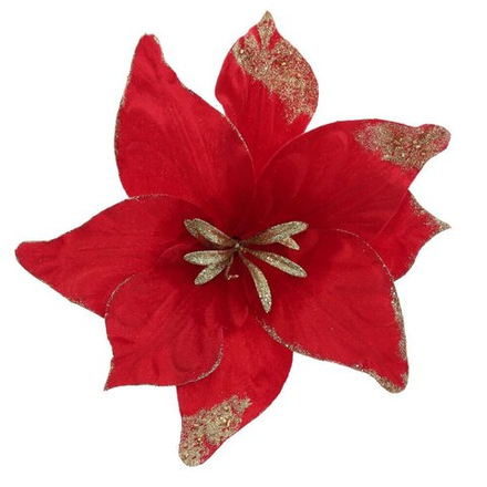 GAEM Цветок искусственный "Пуансеттия", L30 W30 H25 см
