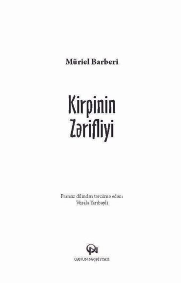Kirpinin zərifliyi