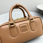 Miu Miu Arcadie Leather Bag 22 cm