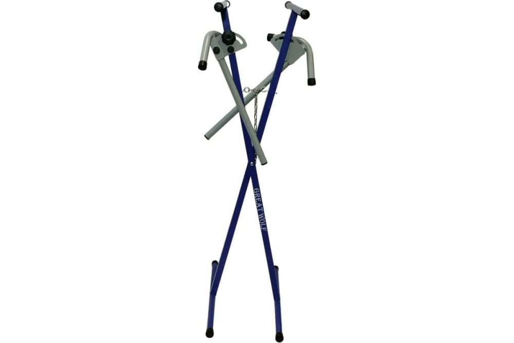 Х-образный регулируемый стенд-стойка для ремонта, окраски, сушки деталей с дополнительными держателями Great Wolf GW-XS4