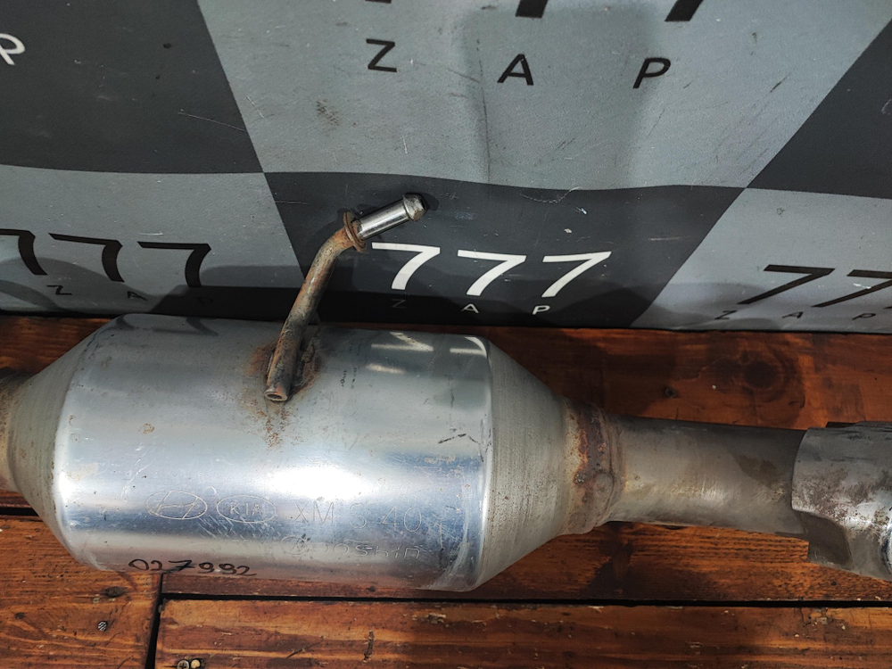 Глушитель задний Kia Sorento 2 (XM) 12-21 Б/У Оригинал 287102P450