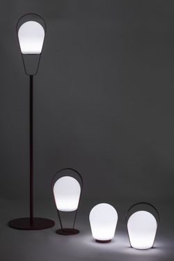 Solna 43,5см, лампа антрацит, алюминий/полимер