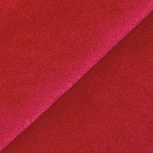 Плюш (ткань) Peppy 01 PEV 273 г/м², 48х48 см, 27 бордовый