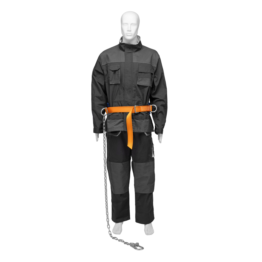 Удерживающая привязь УП I, безлямочная, строп из стальной цепи модель Г Сибртех