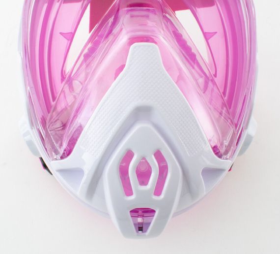 Маска полнолицевая Seac Fun белый/розовый