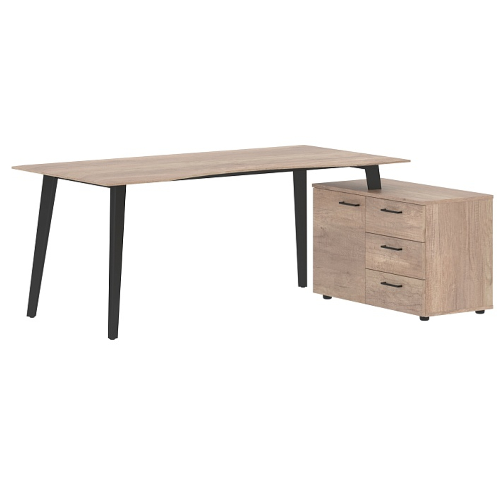 Стол для руководителя угловой 1800 JAY (Джэй)