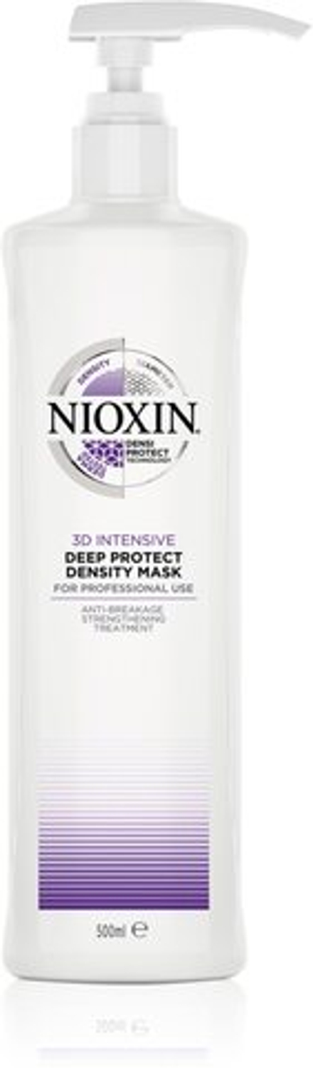 Nioxin 3D Intensive Deep Protect Density Mask - укрепляющая маска для ослабленных и поврежденных волос /   500  ml  / GTIN 8005610502854