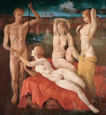 Bela Czene (1911-1999) - эротическое искусство венгерской художницы Белы Чене