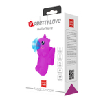 Лиловый стимулятор клитора Magic Unicorn (Цвет: лиловый)