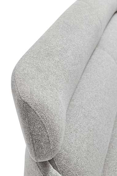 Трехместный диван Forge серый