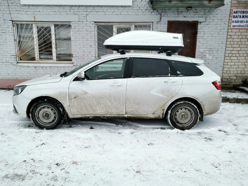 Автобокс Way-box Lainer 460 на Lada Vesta SW