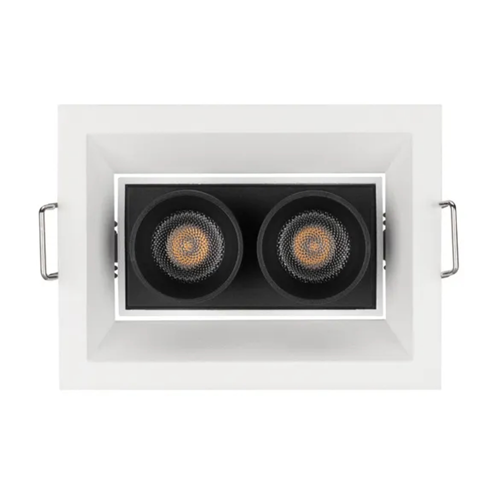 Светильник MS-ORIENT-BUILT-TURN-TC-S67x90-5W Warm3000 (WH-BK, 30 deg, 230V) (Arlight, IP20 Металл, 5 лет) 031928