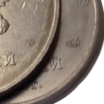 25 рублей Талисманы 2012 год Большой знак МД Олимпиада в СОЧИ 2014 г. UNC