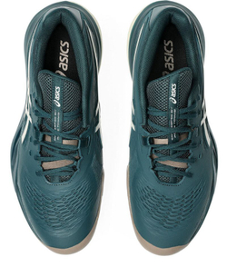 Мужские кроссовки теннисные Asics Gel-Resolution X - зеленый