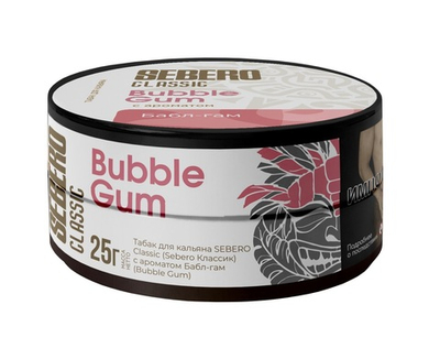 Sebero Classic - Bubble Gum (Жвачка), 25 гр