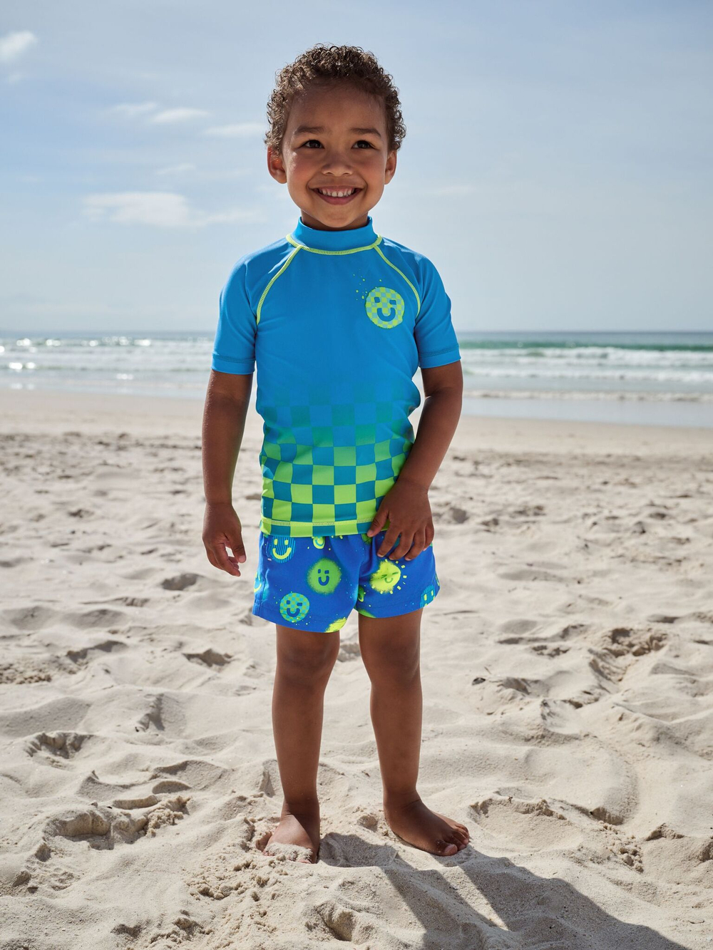 Костюм плавательный раздельный для мальчика Next E91-811, Синий