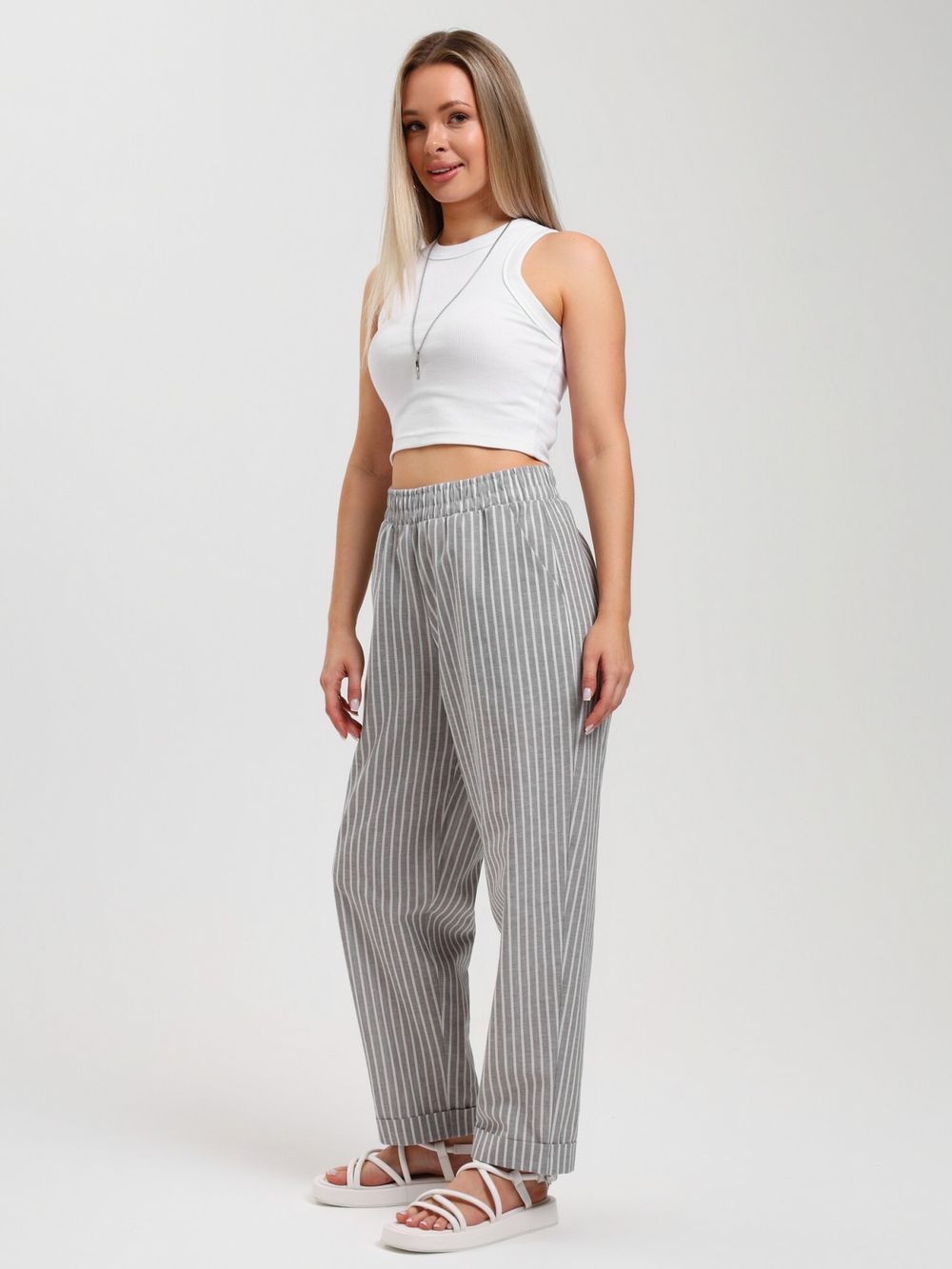 Брюки Летний день-1 Виотекс СЕРЫЙ