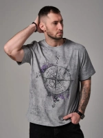 Футболка мужская "Роза ветров"