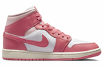 Кроссовки Jordan Air Jordan 1 Mid "Strawberries And Cream" (Женская размерная сетка)
