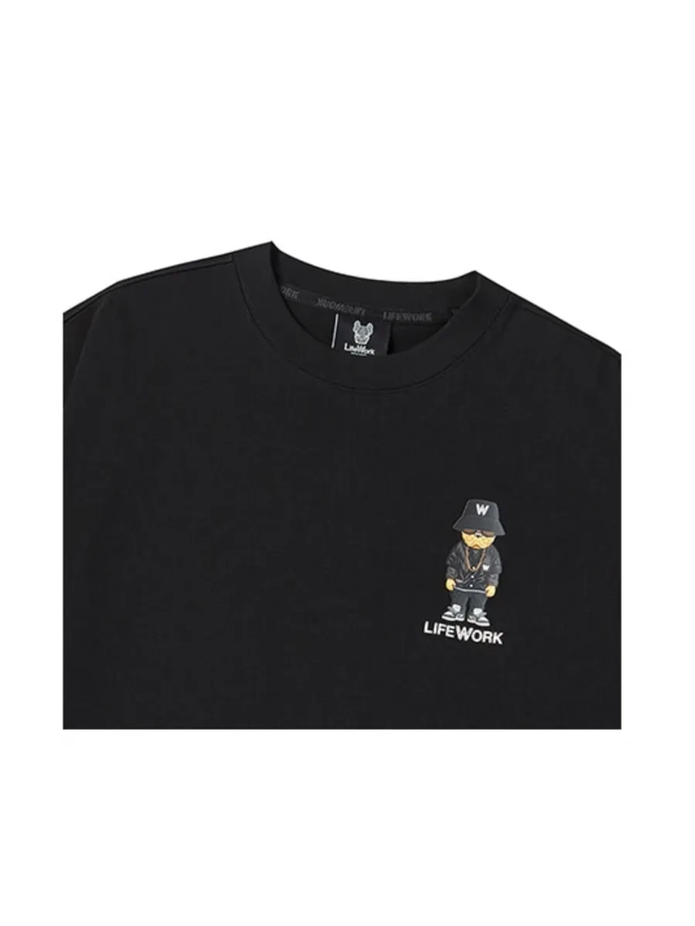 Футболка с принтом chekerboard hipdok на спине